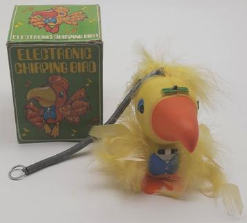 Vintage retro Elektronic Chirping Bird / Tjilpende Vogel beschikbaar voor biedingen