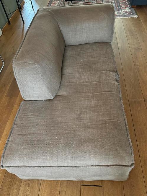 Gelderland bank 6905, chaise longue, nieuwprijs €.3.800, Huis en Inrichting, Banken | Sofa's en Chaises Longues, Gebruikt, Kunststof