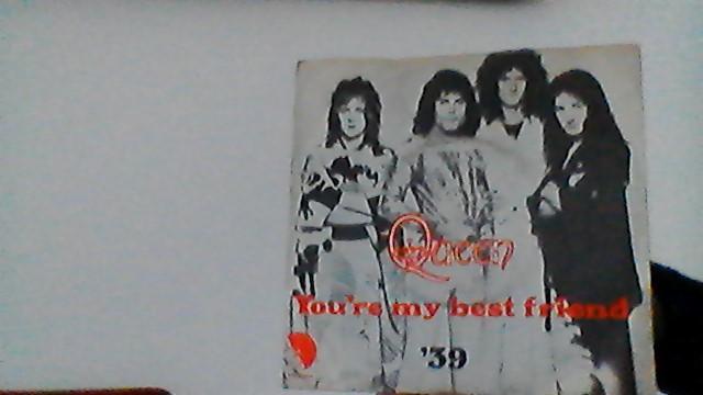 Queen jukebox single you re my best friend uit 1975 zgn, Cd's en Dvd's, Vinyl Singles, Zo goed als nieuw, Single, Pop, Ophalen of Verzenden