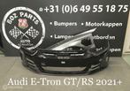 AUDI E-TRON ETRON GT RS VOORBUMPER + SPATBORD ORIGINEEL, Auto-onderdelen, Gebruikt, Ophalen of Verzenden, Bumper, Voor