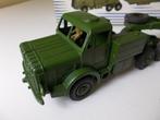 1957 Dinky Supertoys 660 ANTAR TANK TRANSPORTER + DOOS! (E), Ophalen of Verzenden, Zo goed als nieuw, Bus of Vrachtwagen, Dinky Toys
