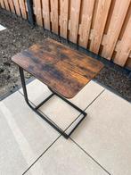 Bijzet tafel voor bank of salontafel, Ophalen, Zo goed als nieuw, Rechthoekig, Metaal