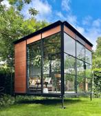 Glazen huis huisje tuinhuis tuinkamer kantoor tuinkantoor, Ophalen, 200 tot 400 cm, 3 ramen of meer, Nieuw