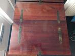 salontafel 80 bij 80, Ophalen, Gebruikt, 100 tot 150 cm, 50 tot 100 cm