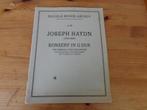 Haydn - konzert in g dur, Gebruikt, Klassiek, Ophalen of Verzenden, Piano