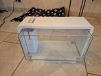 Aqarium superfish 25 met led verlichting, Dieren en Toebehoren, Vissen | Aquaria en Toebehoren, Ophalen, Gebruikt, Leeg aquarium