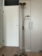 Dimbare vloerlamp met beweegbare leeslamp, Ophalen, Zo goed als nieuw, Metaal, 150 tot 200 cm
