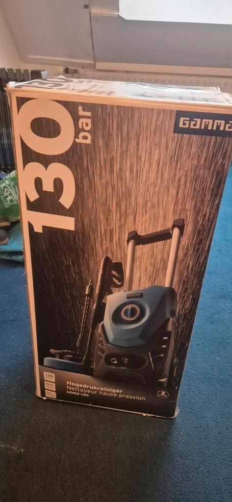 Hogedrukreiniger 130 Bar - Krachtige Reiniging!, Tuin en Terras, Hogedrukreinigers, Zo goed als nieuw, Elektrisch, Met regelbare waterdruk