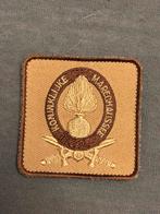 5x5 borst embleem desert kmar, Verzamelen, Verzenden, Marechaussee, Nederland, Embleem of Badge