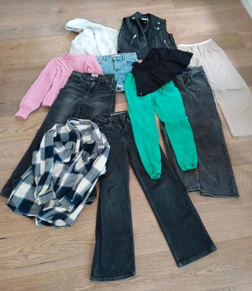 Kledingpakket merken maat 146 152 11 stuks, Kinderen en Baby's, Kinderkleding | Kinder-kledingpakketten, Zo goed als nieuw, Maat 146