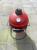 Kamado Joe Junior BBQ te Koop!, Tuin en Terras, Houtskoolbarbecues, Gebruikt, Kamado, Ophalen, Met accessoires