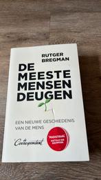 Rutger Bregman - De meeste mensen deugen, Ophalen of Verzenden, Zo goed als nieuw, Rutger Bregman