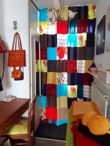 Blokjes gordijnen van creatief textiel | Ankidee Naaiatelier beschikbaar voor biedingen