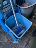 Dweilset: Emmer met Wringer, Ophalen, Gebruikt, Minder dan 200 cm, Minder dan 80 cm