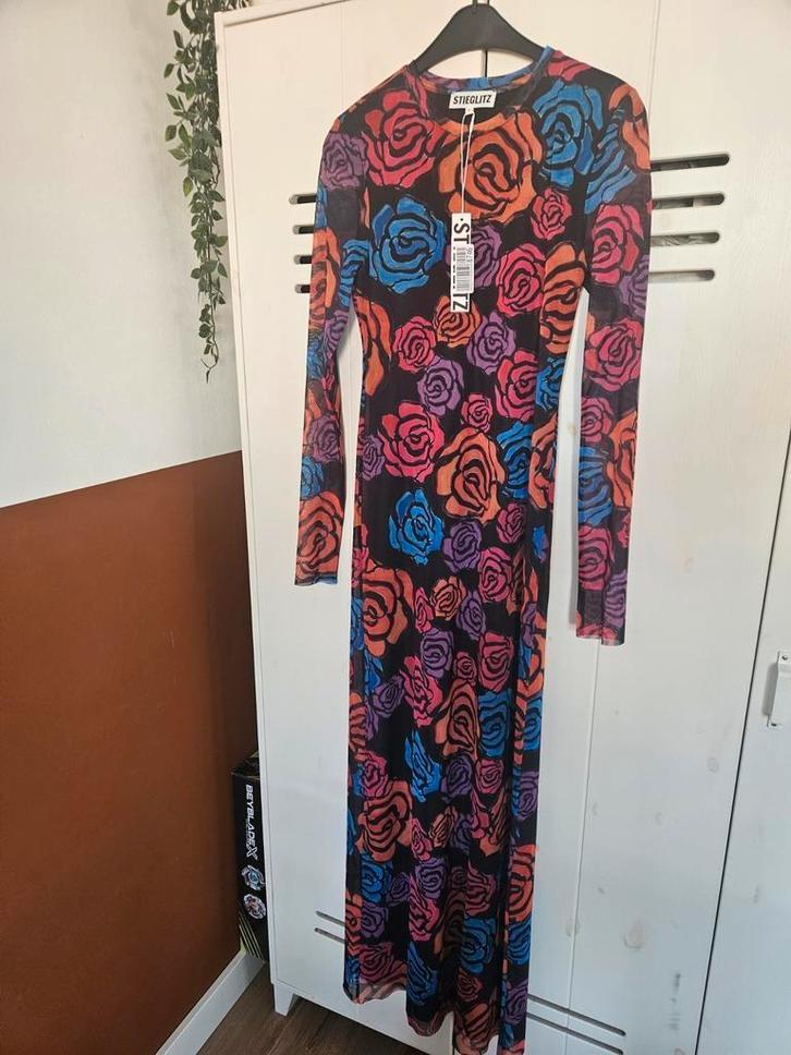 Stieglitz jurk maat s nieuw, Kleding | Dames, Jurken, Nieuw, Maat 36 (S), Zwart, Onder de knie, Ophalen of Verzenden