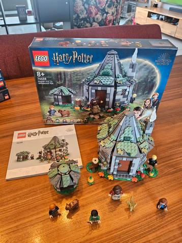 Lego Harry Potter 76428 Hagrid's Hut ZGAN Compleet beschikbaar voor biedingen