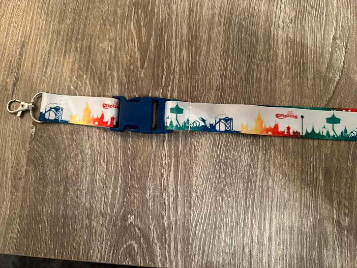 Efteling Lanyard - Nieuwstaat, Verzamelen, Efteling, Nieuw, Gebruiksvoorwerp, Ophalen of Verzenden
