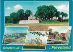 Oostelijk Flevoland, Meerluik  Vier kaarten, Verzamelen, Ansichtkaarten | Nederland, Verzenden, Gelopen, Flevoland