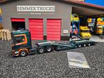 Wsi postma scania r serie topline  trucktransporter., Ophalen, Zo goed als nieuw, Bus of Vrachtwagen, Wsi