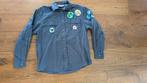 Scoutfit blouse donker blauw Maat 164, Ophalen of Verzenden, Gebruikt, Scoutfit, Jongen of Meisje
