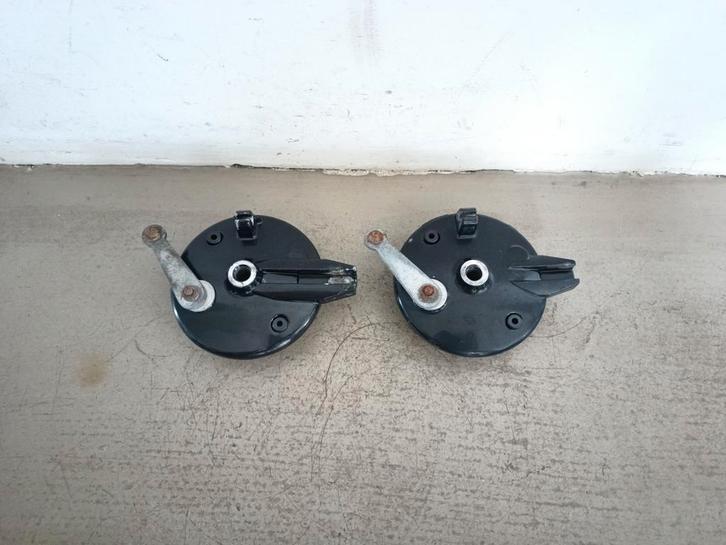 Tomos A35/A52/A55 Remankerplaten Zwart Origineel Goede Staat, Motoren, Accessoires | Overige, Zo goed als nieuw, Ophalen of Verzenden