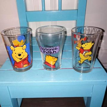 Winnie the Pooh limonade glaasjes 9 stuks beschikbaar voor biedingen