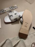Hermes Oran Slippers Dames Wit Nieuw Maat 39, Kleding | Dames, Ophalen of Verzenden, Nieuw, Wit