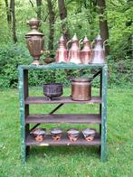 Oude antieke arabische koperen kan koffiekan wandrek samovar, Ophalen of Verzenden