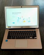 Goudkleurige Acer Chromebook 14 CB3-431-C73M  - 14 Inch, Computers en Software, Chromebooks, 14 inch, 4 GB of minder, Qwerty, Ophalen of Verzenden