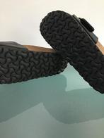 GRATIS VERZENDEN | BIRKENSTOCK Big Buckle zwarte slippers 36, Slippers, Verzenden, Zwart, Zo goed als nieuw