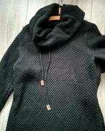 BPC Jurk grove rib maat L nieuw, Kleding | Dames, Jurken, Zwart, Maat 42/44 (L), Nieuw, Ophalen of Verzenden