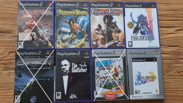 PlayStation 2 game collectie – 5 titels beschikbaar voor biedingen
