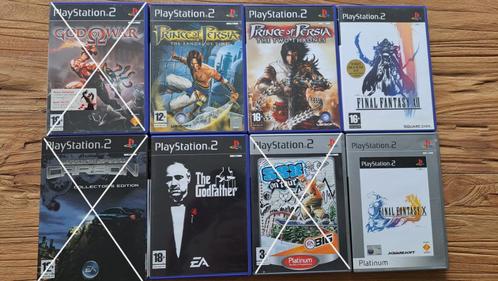 PlayStation 2 game collectie – 5 titels, Spelcomputers en Games, Games | Sony PlayStation 2, Zo goed als nieuw, 1 speler, Vanaf 18 jaar