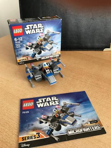 Lego Star Wars 75125 Resistance X-Wing Fighter beschikbaar voor biedingen