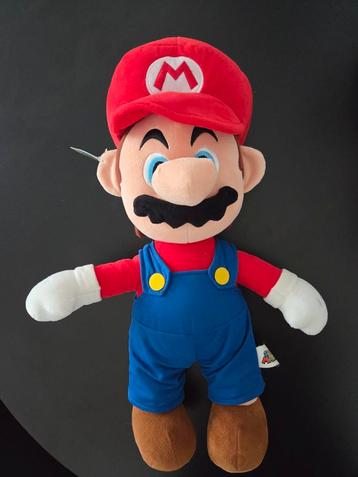 Grote Super Mario knuffel XXL van ongeveer 50 cm beschikbaar voor biedingen
