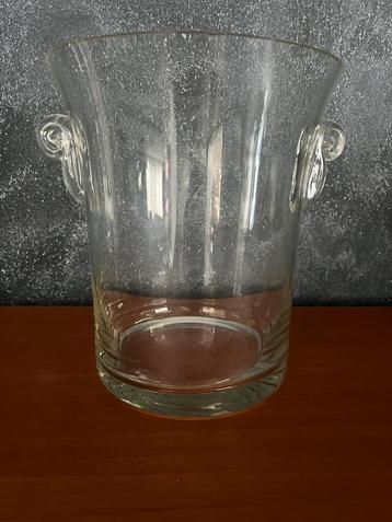 Mooie glazen Champagne (wijn) koeler Nieuw beschikbaar voor biedingen