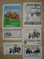 Zetor advertentie,s, Boeken, Catalogussen en Folders, Gelezen, Verzenden