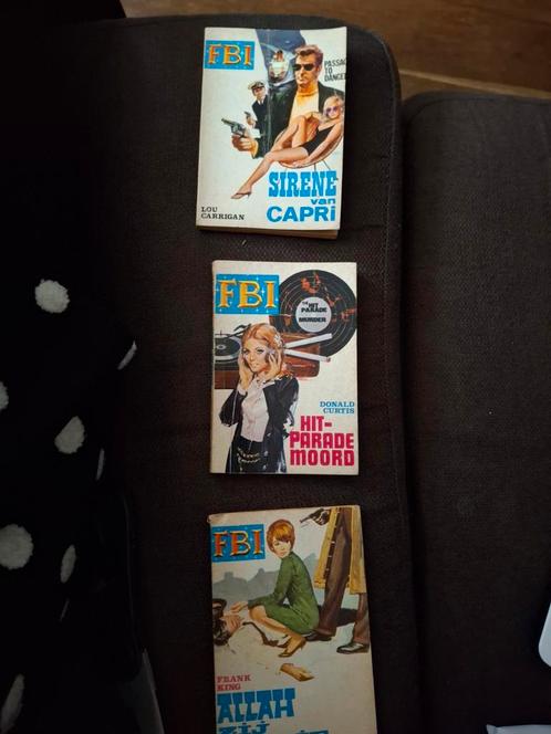 Detective boekjes FBI serie , 3 in totaal, Boeken, Avontuur en Actie, Gelezen, Ophalen of Verzenden