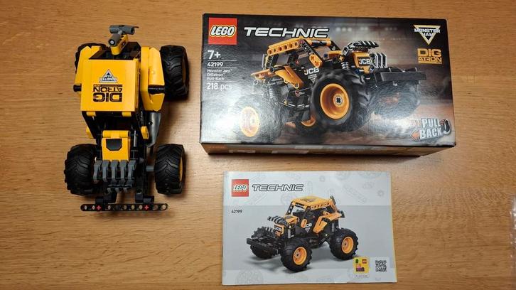 LEGO Technic 42199 Monster Jam DIGatron Pull-Back, Kinderen en Baby's, Speelgoed | Duplo en Lego, Zo goed als nieuw, Lego, Complete set