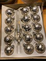 Vintage kerstballen (15) en een vitage piek, Diversen, Ophalen of Verzenden, Zo goed als nieuw