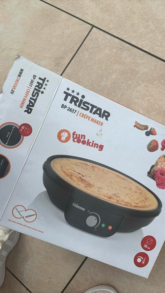 Tristar BP-2637 Crêpe maker, Witgoed en Apparatuur, Wafelijzers, Zo goed als nieuw, Ophalen of Verzenden