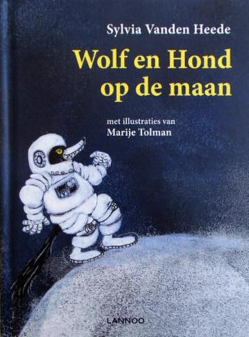 Sylvia Vanden Heede - Wolf en Hond op de maan beschikbaar voor biedingen