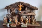 Kerststal met 12 beelden. Made in Italy,  kunststof, Diversen, Kerst, Ophalen of Verzenden, Nieuw