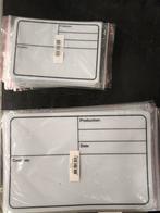 Flightcaselabels groot en klein 20 stuks, Onbekend, Nieuw, Ophalen of Verzenden, Onbekend