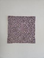 VT Wonen Wanddecoratie Hout 58x58cm, Ophalen of Verzenden, Nieuw