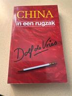 China in een rugzak - Dolf de Vries, Budget, Ophalen of Verzenden, Reisgids of -boek, Azië