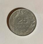 25 lira Turkije 1987, Postzegels en Munten, Ophalen of Verzenden, Overige landen