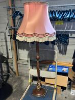 Retro staande lamp met franje kap vintage omakap, Ophalen