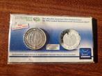 Munt voetbal Duitsland, Ophalen of Verzenden, Koningin Wilhelmina, Euro's, Zilver