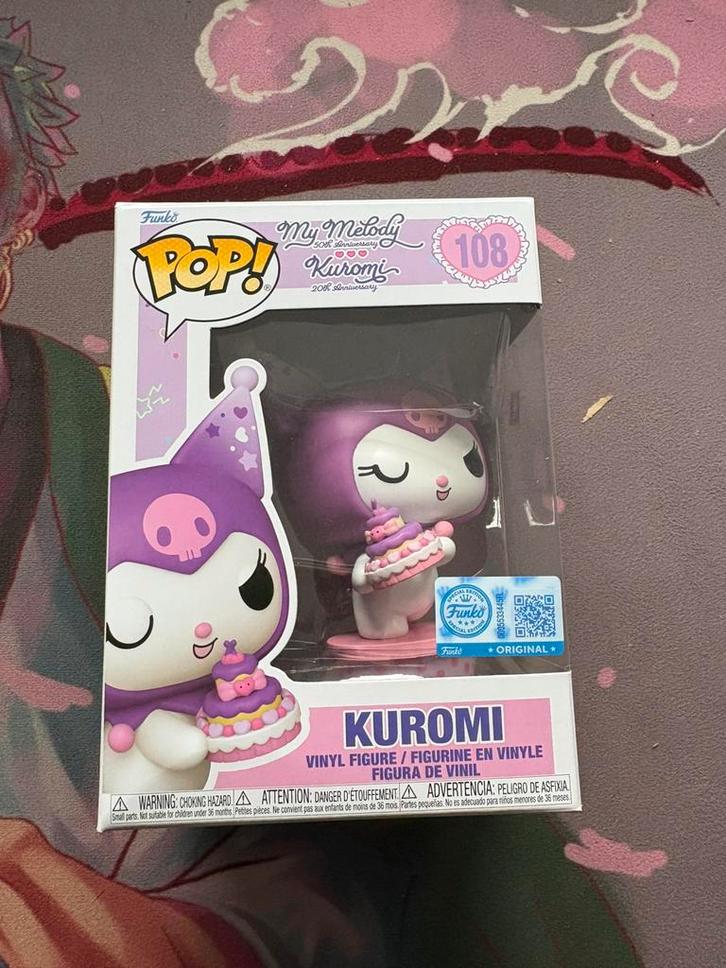 Kuromi #108 – My Melody Special Sticker Edition, Verzamelen, Poppetjes en Figuurtjes, Zo goed als nieuw, Ophalen of Verzenden